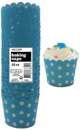 Baking Cups - Light Blue Dots